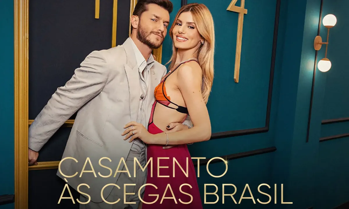 Imagem de divulgação do reality Casamento às Cegas Brasil, da Netflix