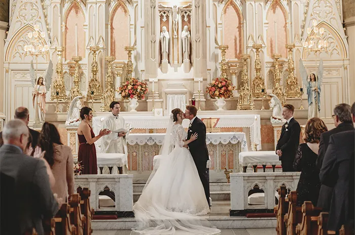 Imagem ilustrativa de casamento usada no guia sobre os tipos de casamento no Brasil